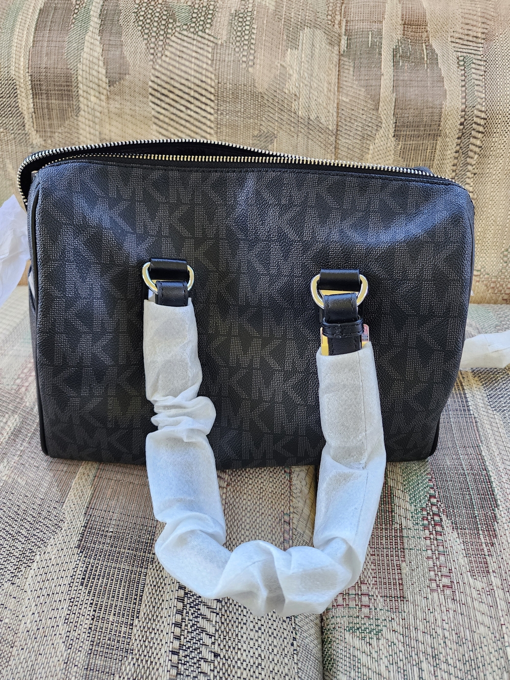 Michael Kors Black Grayson Satchel Crossbody